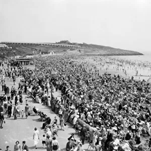 Barry Island Beach, Wales, August, 1938