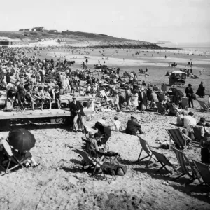 Barry Island, Glamorgan, Wales, August 1927 Barry Island, Glamorgan, Wales, August 1927
