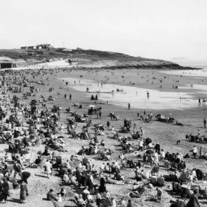 Barry Island, Wales, August 1927