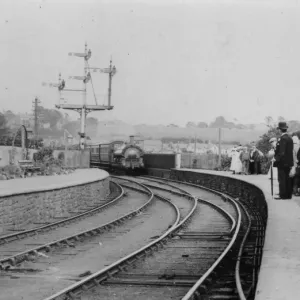 Bassaleg Station, Wales, c1900