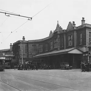 Bath Spa Station, Somerset, c. 1920