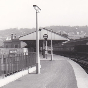 Bath Spa Station, Somerset, c. 1960