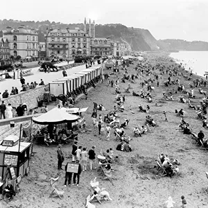 Each Beach, Teignmouth, Devon, c. 1925