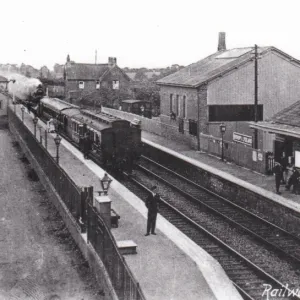 Bishops Lydeard Station, Somerset, c. 1930