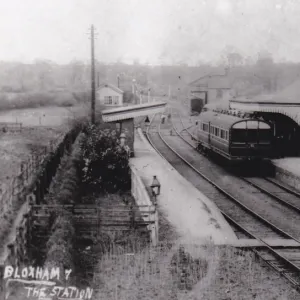 Bloxham Station, Oxfordshire, c. 1905