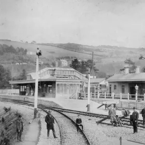 Bodmin Road Station, c. 1895