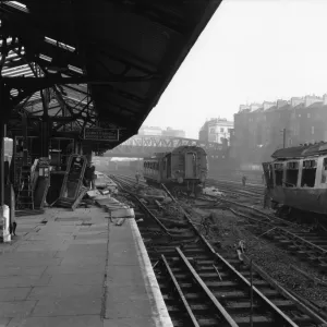 Bomb Damage at Royal Oak near Paddington c. 1940