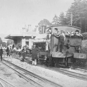 Wiltshire Stations Canvas Print Collection: Box Stations