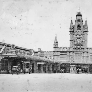 Bristol Temple Meads Station in about 1900