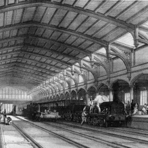 Bristol Temple Meads Station, c. 1843