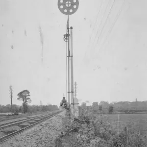 Broad Gauge Disc Bar Signal, c1870s Broad Gauge Disc Bar Signal, c1870s
