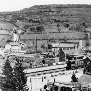 Bromyard Station and Downs, Herefordshire, c. 1890s