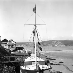 Burgh Island, Bigbury-on-Sea, Devon, September 1935