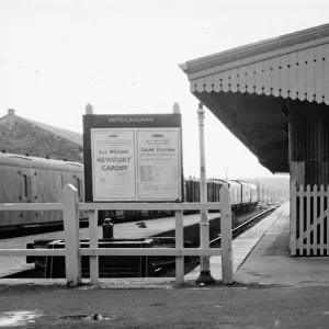 Calne Station, c. 1950s