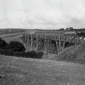 Carnon Viaduct nr Perranwell, c1933