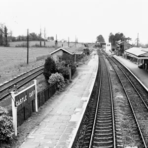 Castle Cary Station, Somerset, c. 1950s