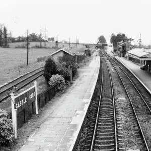 Castle Cary Station, Somerset, c. 1950s