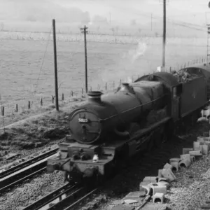 Castle Class Locomotive No. 5025, Chirl Castle April 1959