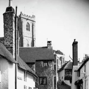 Church Steps in Minehead, Somerset, August 1933