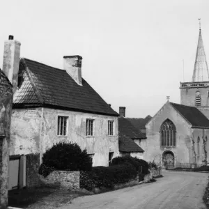 Church Street in Stogursey, Somerset