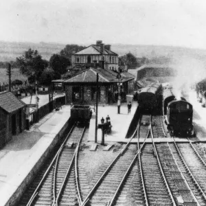 Churston Station, c1910