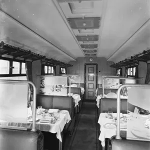 Third Class Saloon, Restaurant Car, 1938