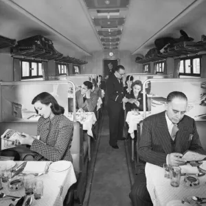 Third Class Saloon, Restaurant Car, 1946