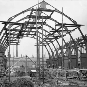 Construction of Medical Fund Society, Milton Road, c1891 Construction of Medical Fund Society, Milton Road, c1891