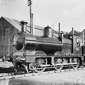 Dean Goods locomotive No. 2533 in War Department black livery