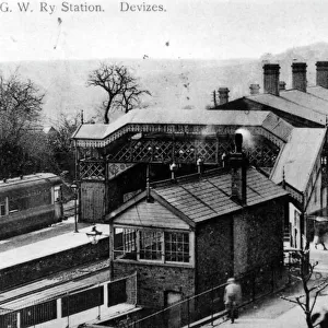 Devizes Station, c. 1900