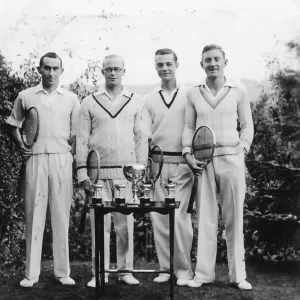 Drawing Office Tennis Team, 1934