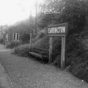 Eardington Halt, Shropshire, c. 1960s