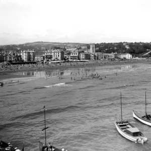 East Beach at Teignmouth, Devon, September 1933