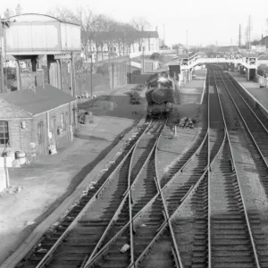 Evesham Station, Worcestershire, c. 1960