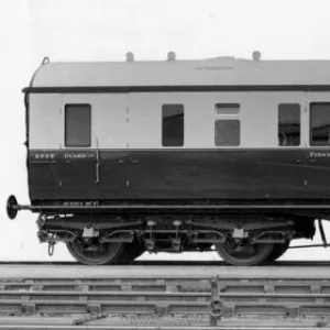 Exterior of brake composite coach no. 6909