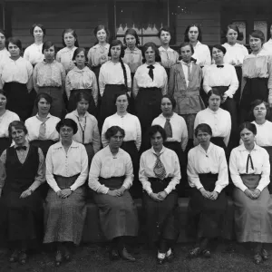 Female Clerks at Swindon Works, 1916 Female Clerks at Swindon Works, 1916