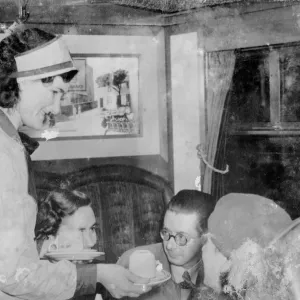 Female Dining Car Attendant, about 1940