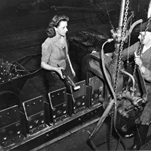 Female rivet hotter, A Shop, c. 1940