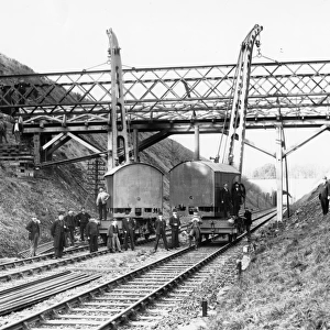 Footbridge at Saltford, c1900