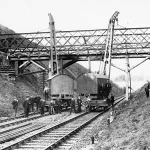 Footbridge at Saltford, c1900