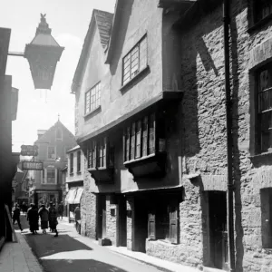 Fore Street, Fowey, Cornwall, c. 1930s