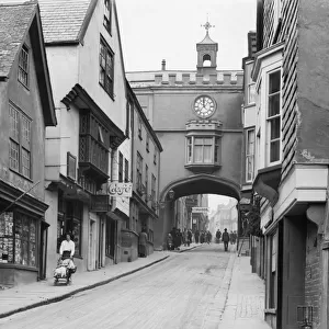 Fore Street, Totnes, Devon, c1910