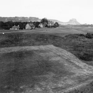 Golf Course at Grouville, Jersey, June 1925