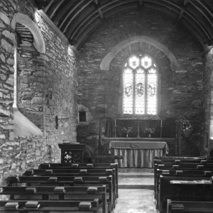 Govan Haven, Interior of St Just Church, July 1947