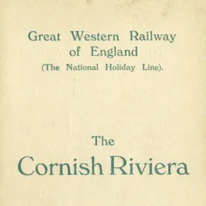 Guide book for The Cornish Riviera, 1914