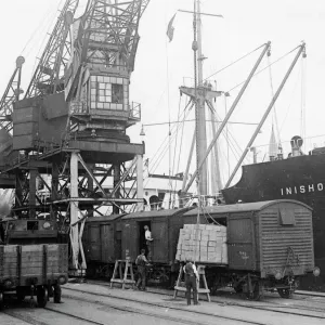 GWR Cardiff Docks, 1946