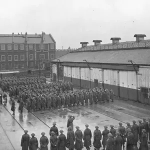GWR Works Home Guard passing out parade, December 1944
