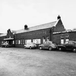 Haverfordwest Station, Pembrokeshire, 1966