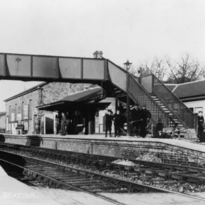 Cornwall Stations Canvas Print Collection: Hayle Station