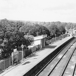 Heytesbury Station, Wiltshire, 1936
